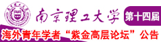 抖阴骚逼操逼南京理工大学第十四届海外青年学者紫金论坛诚邀海内外英才！